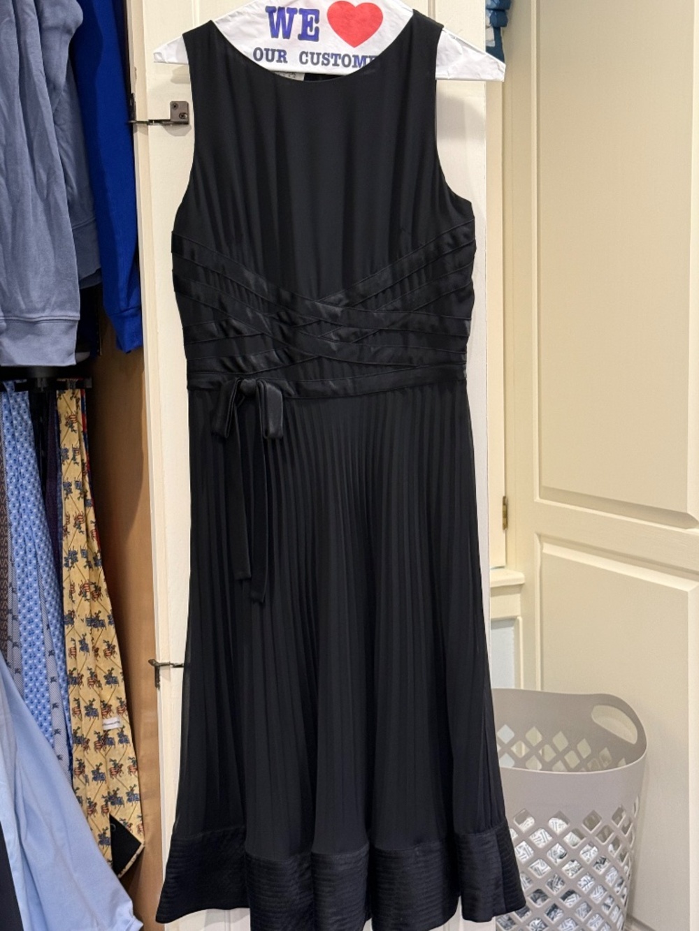 Black Kay Unger Cocktail Dress